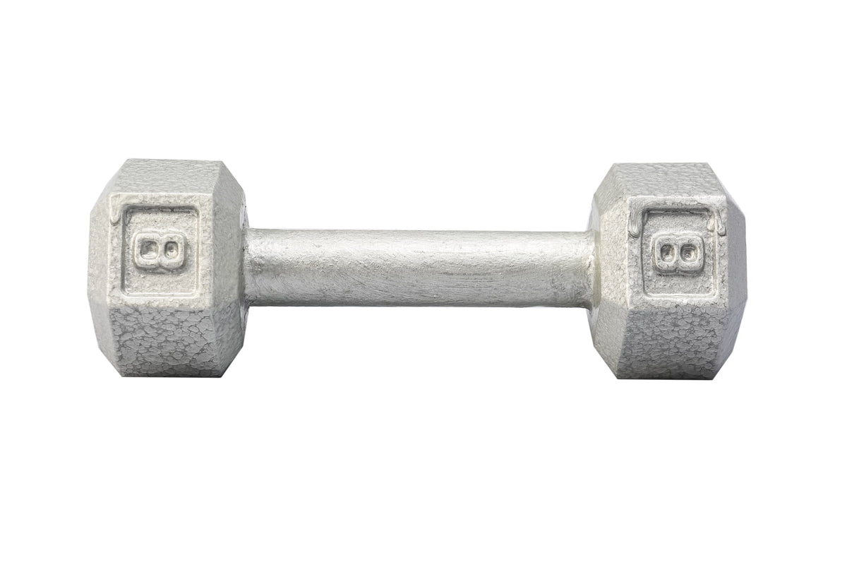 York Barbell Cast Iron Hex Dumbbell