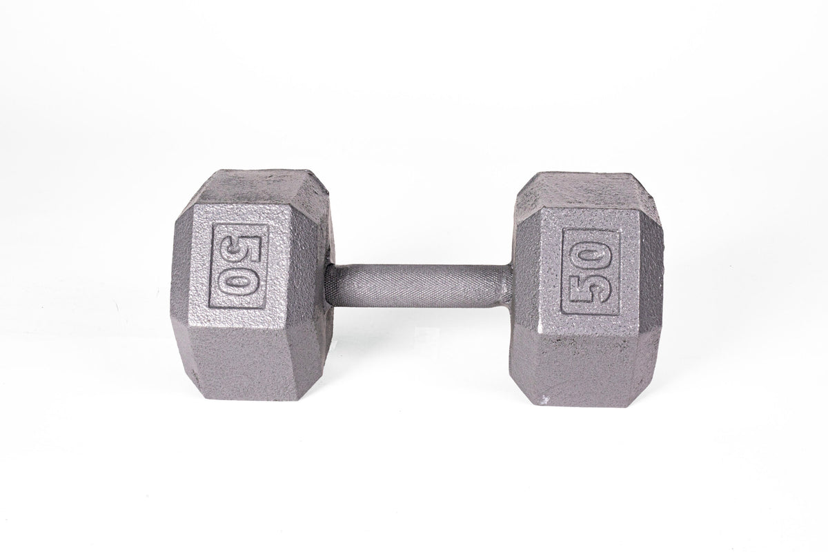 York Barbell Cast Iron Hex Dumbbell