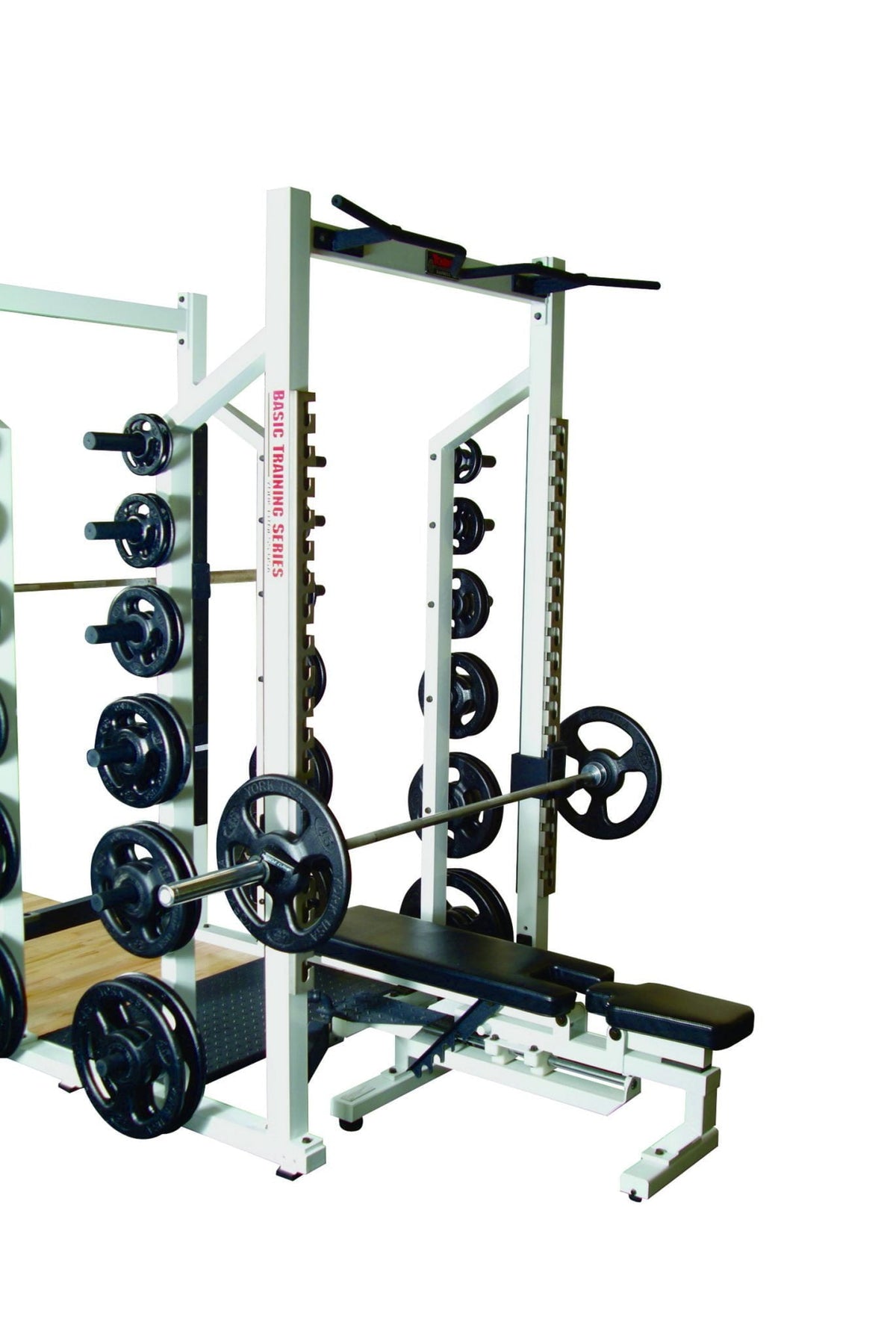 York Barbell STS Double Half Rack