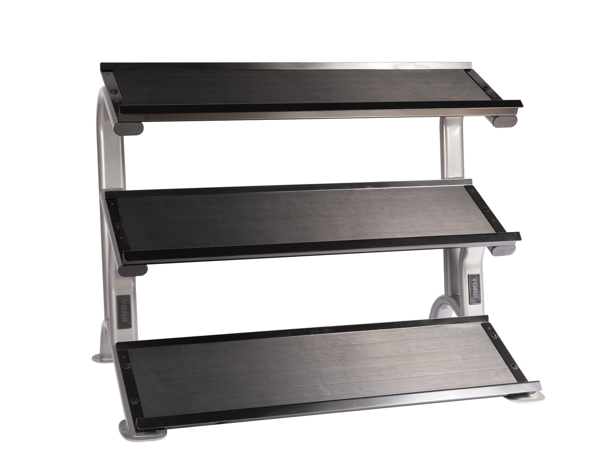 York Barbell Dumbbell Tray Racks