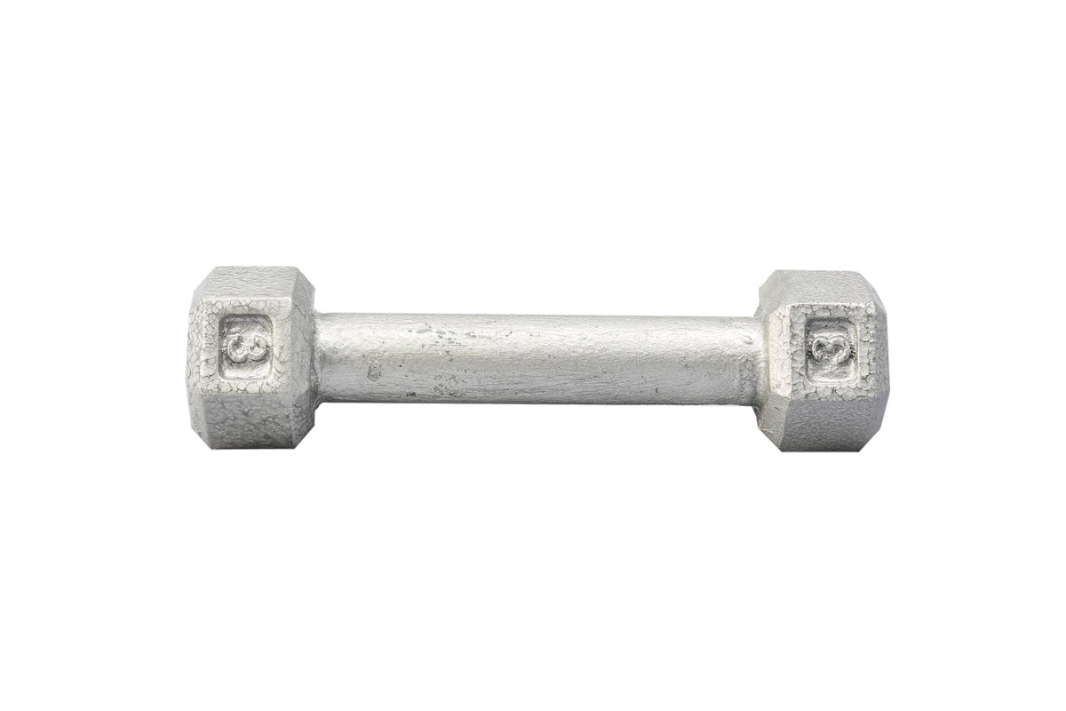 York Barbell Cast Iron Hex Dumbbell
