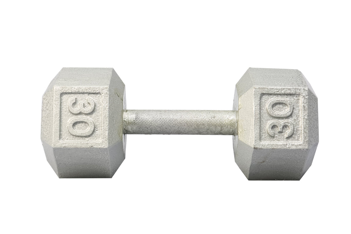 York Barbell Cast Iron Hex Dumbbell