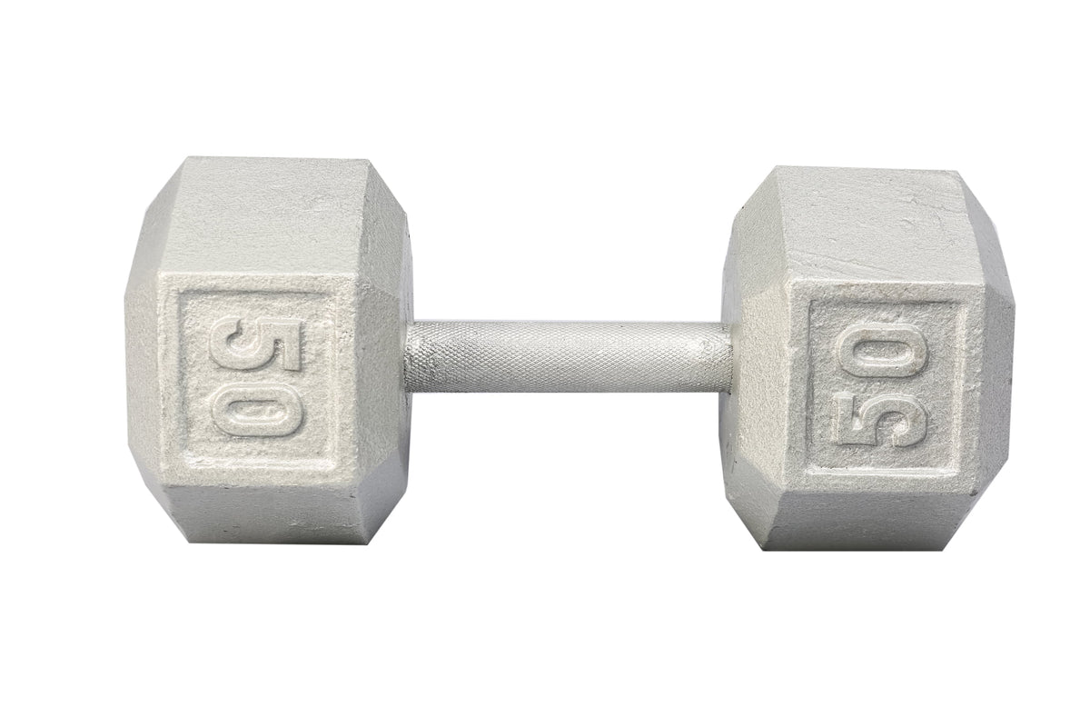 York Barbell Cast Iron Hex Dumbbell