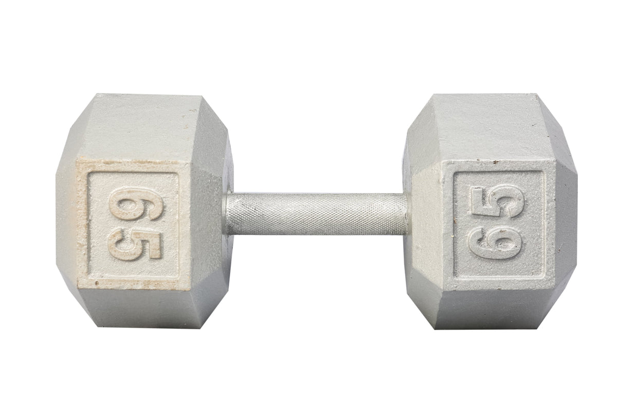 York Barbell Cast Iron Hex Dumbbell