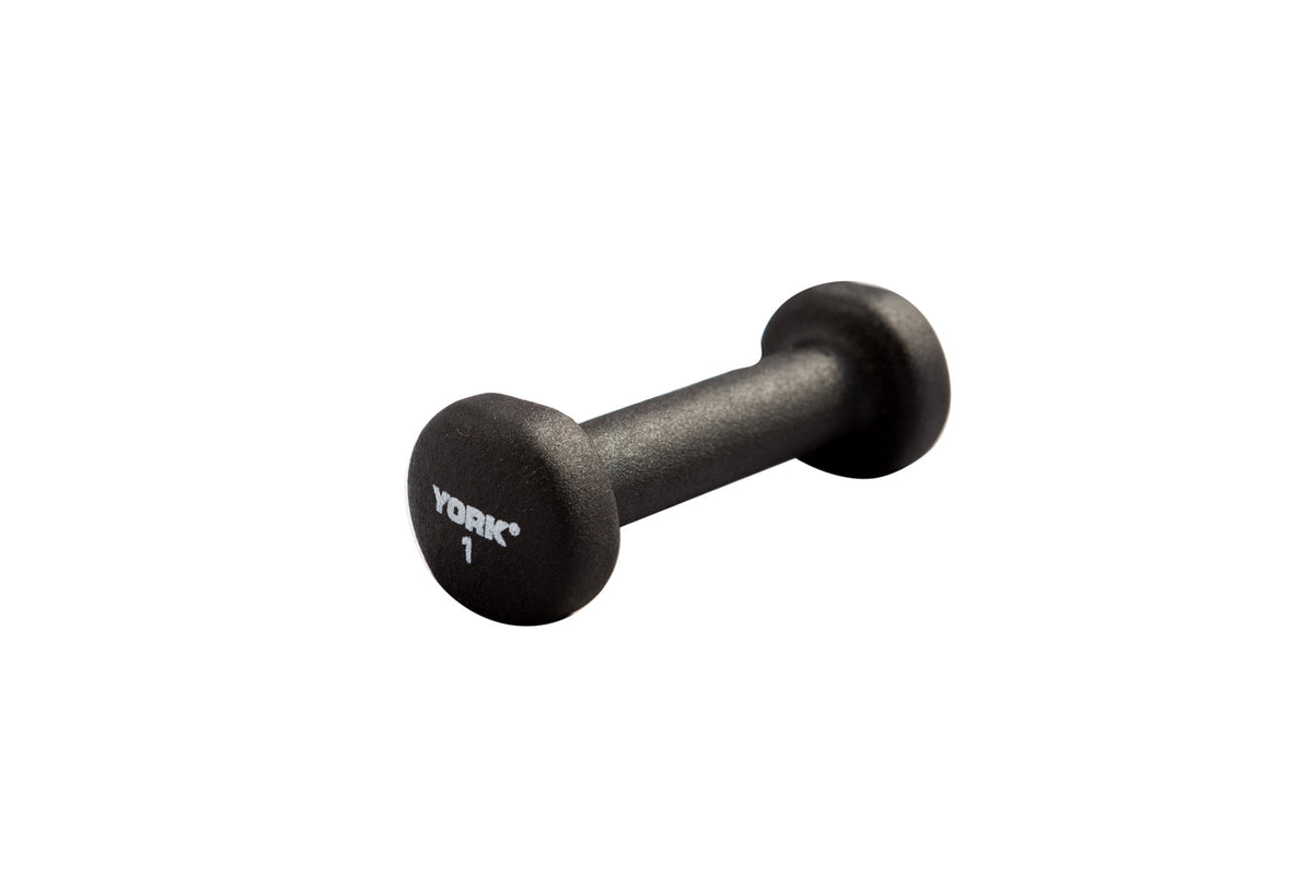 York Barbell Neoprene Hexagon Dumbbells