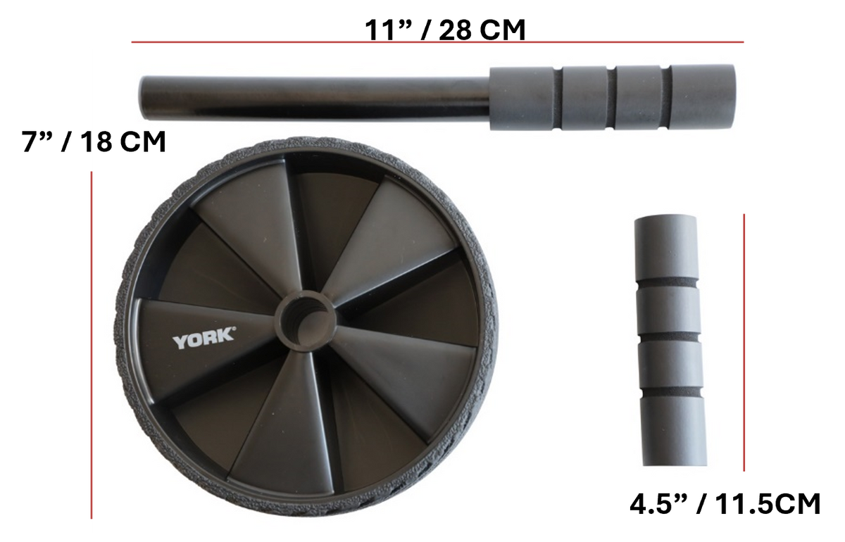 York Barbell Deluxe AB Wheel