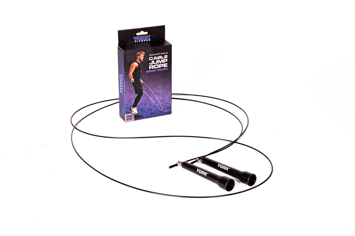 York Barbell Adjustable Cable Jump Rope