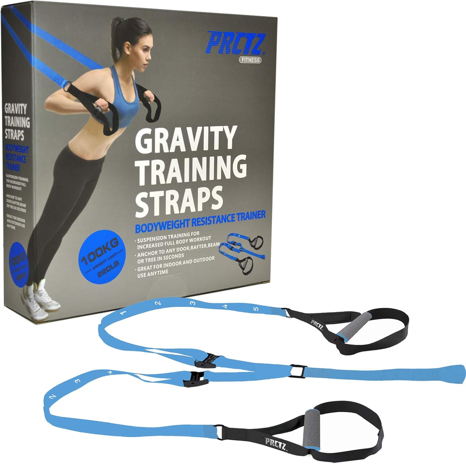 Iron Body Fitness Gravity Training Straps Suspension Trainer