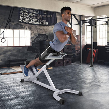 exercise cap barbell roman chair