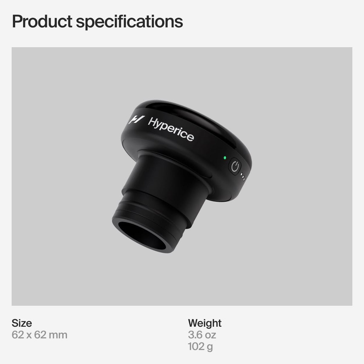 Hyperice Hypervolt 3 Heated Head Attachment