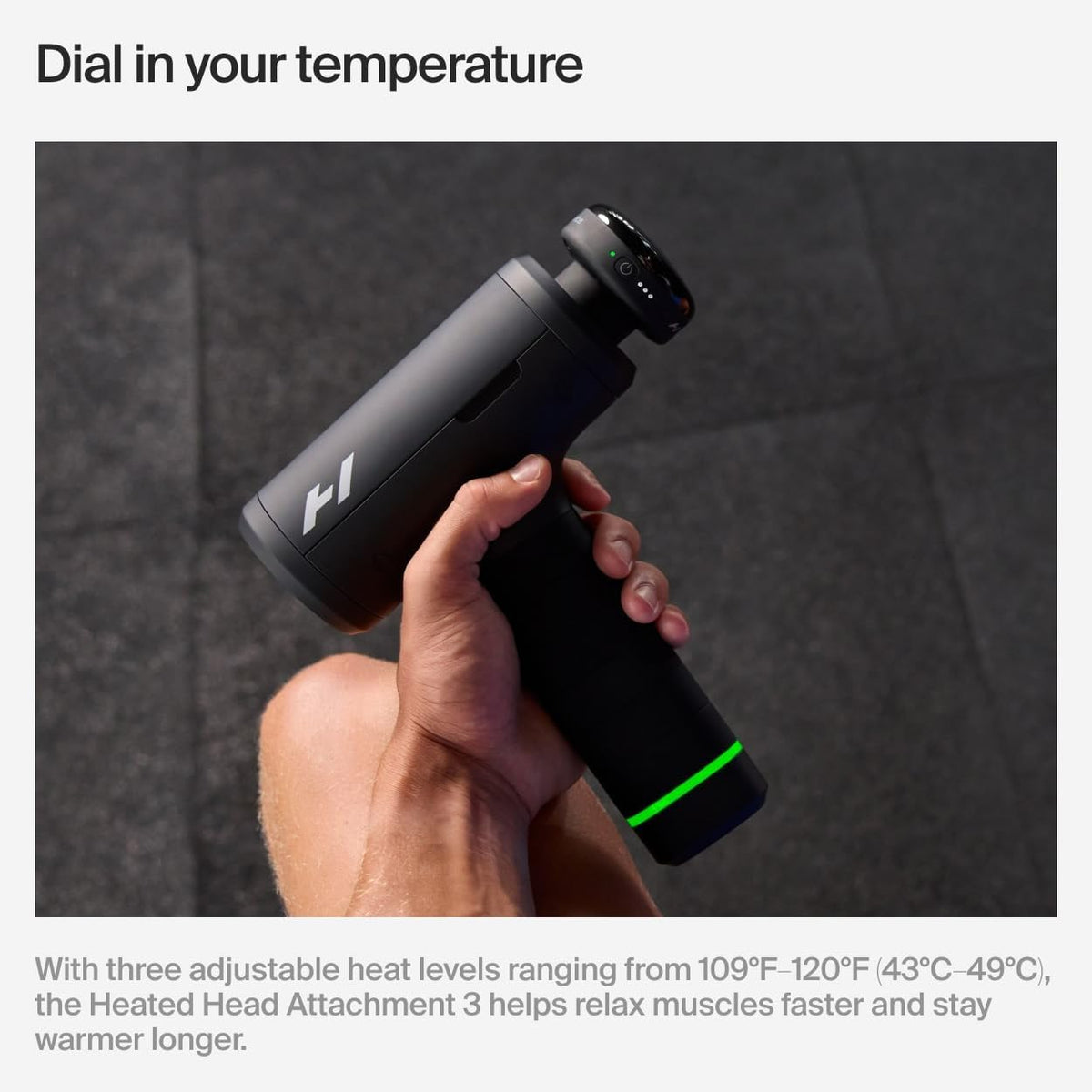 Hyperice Hypervolt 3 Heated Head Attachment