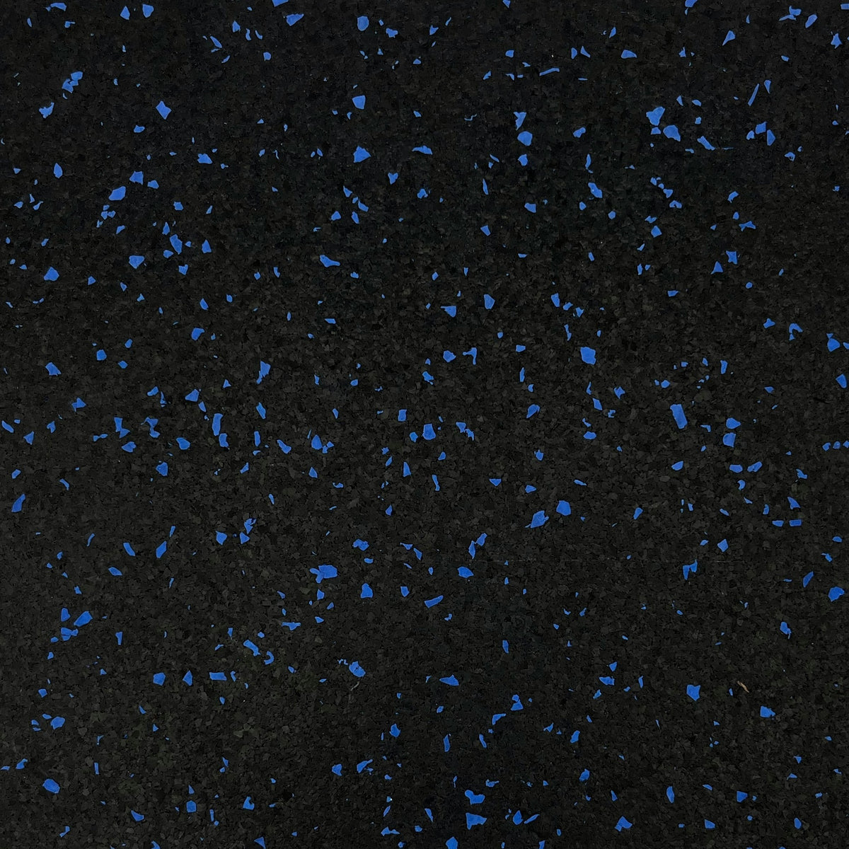 MAGMA Commercial Rubber Gym Flooring / Straight Edge Mat / 8mm (5/16") / Blue / 20% Fleck / 4' x 6' / 24 Sq Ft