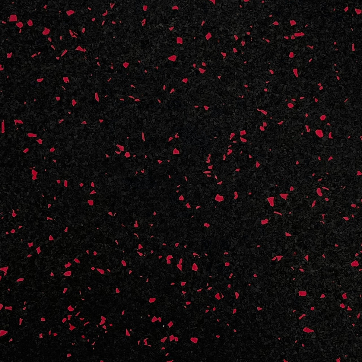 MAGMA Commercial Rubber Gym Flooring / Straight Edge Mat / 8mm (5/16") / Red / 20% Fleck / 4' x 6' / 24 Sq Ft