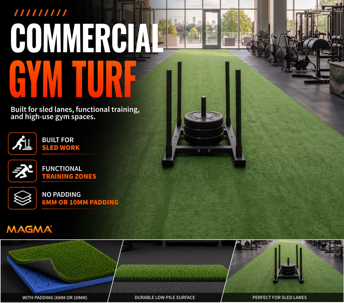 MAGMA Commercial Gym Turf Flooring System