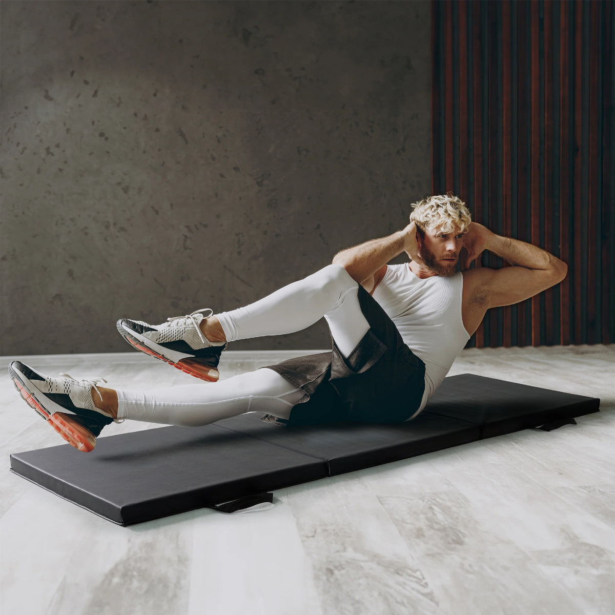 CAP Barbell Folding Exercise Mat with Carrying Handles