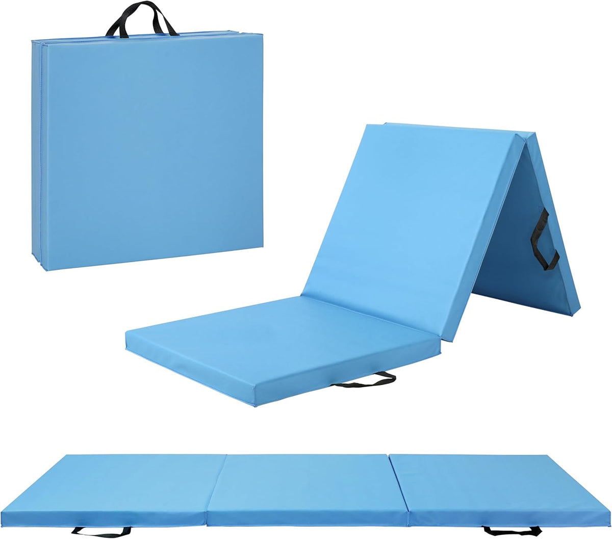 CAP Barbell Folding Exercise Mat with Carrying Handles