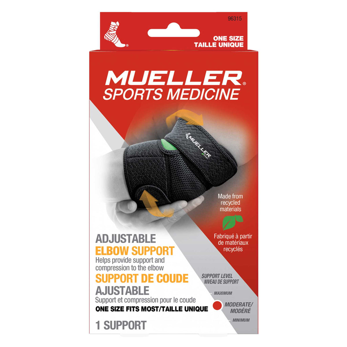 Mueller Green Adjustable Elbow Support