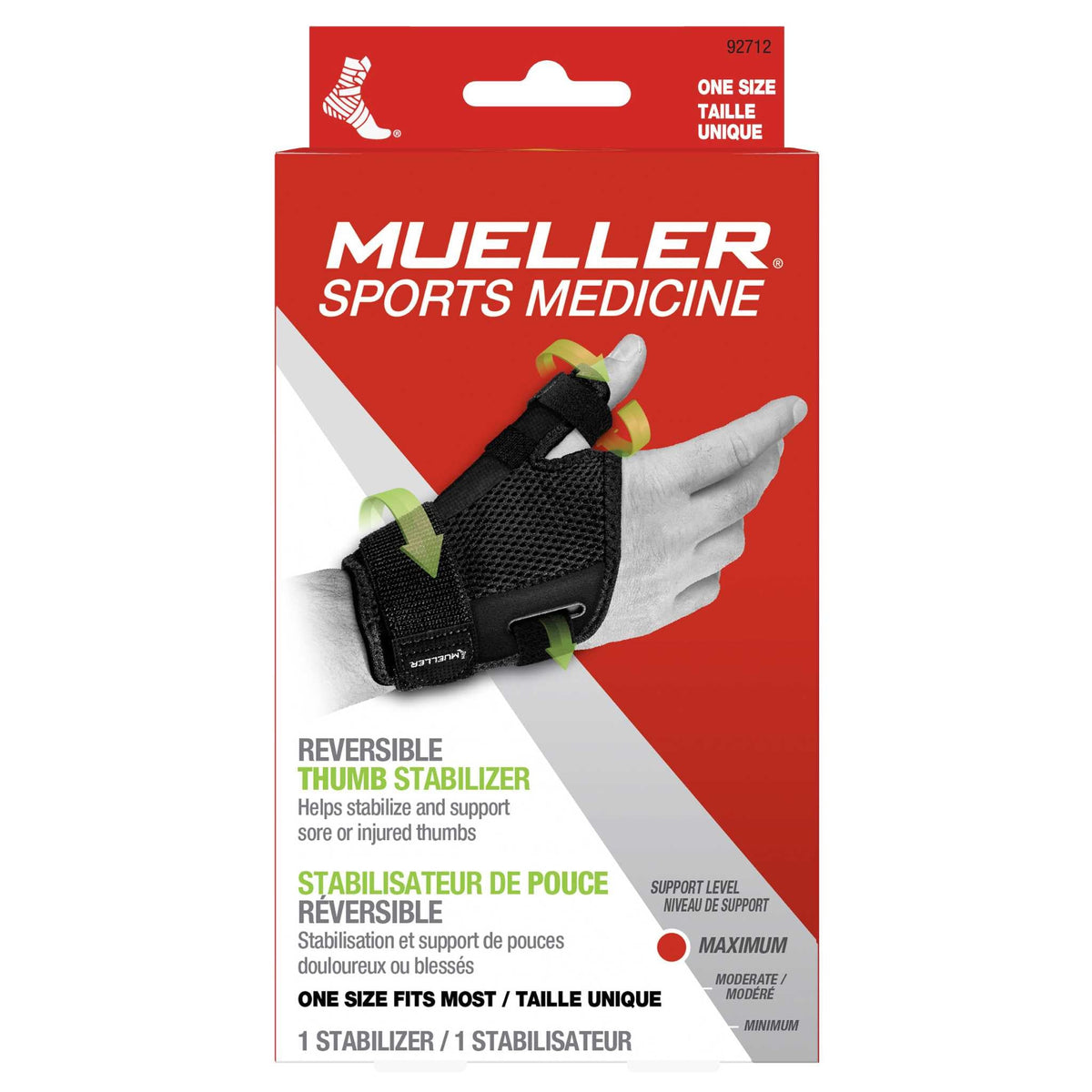 Mueller Reversible Thumb Stabilizer