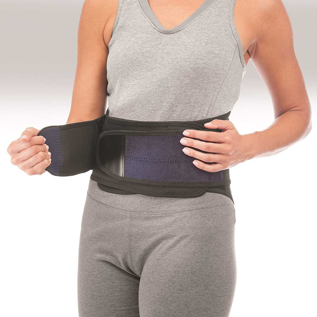 Mueller Adjustable Lumbar Back Brace with Removable Pad