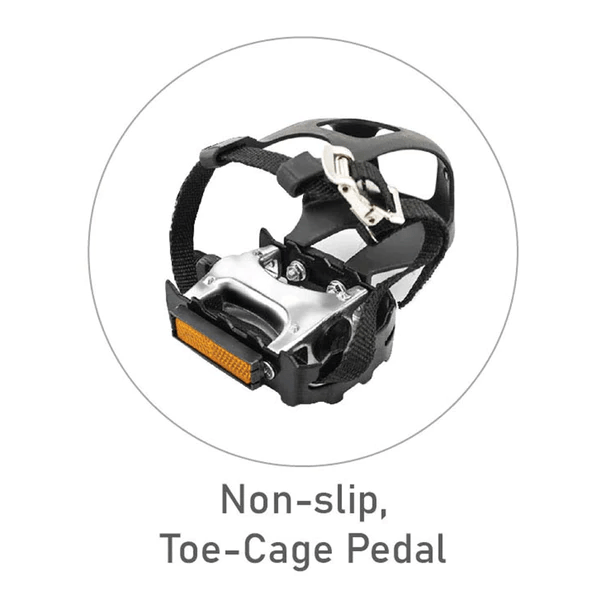 YORK Aspire 366 Spin Bike Flywheel Toe Cage Pedal