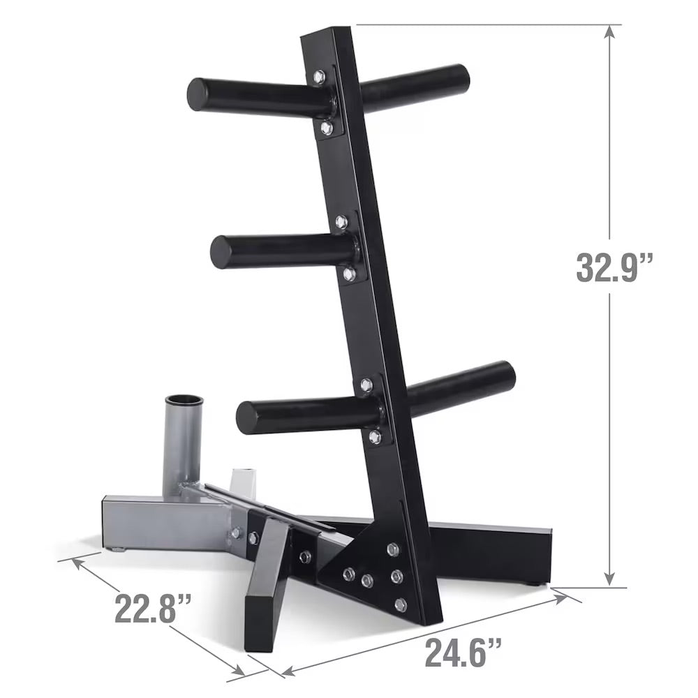 CAP Barbell Olympic Plate Tree Storage Rack