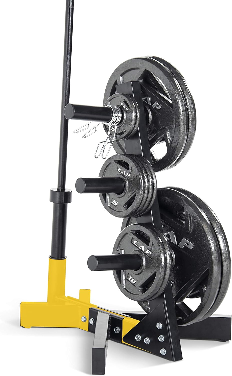CAP Barbell Olympic Plate Tree Storage Rack