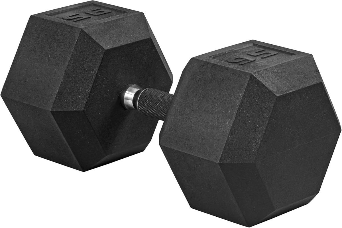 CAP Barbell Rubber Hex Dumbbells
