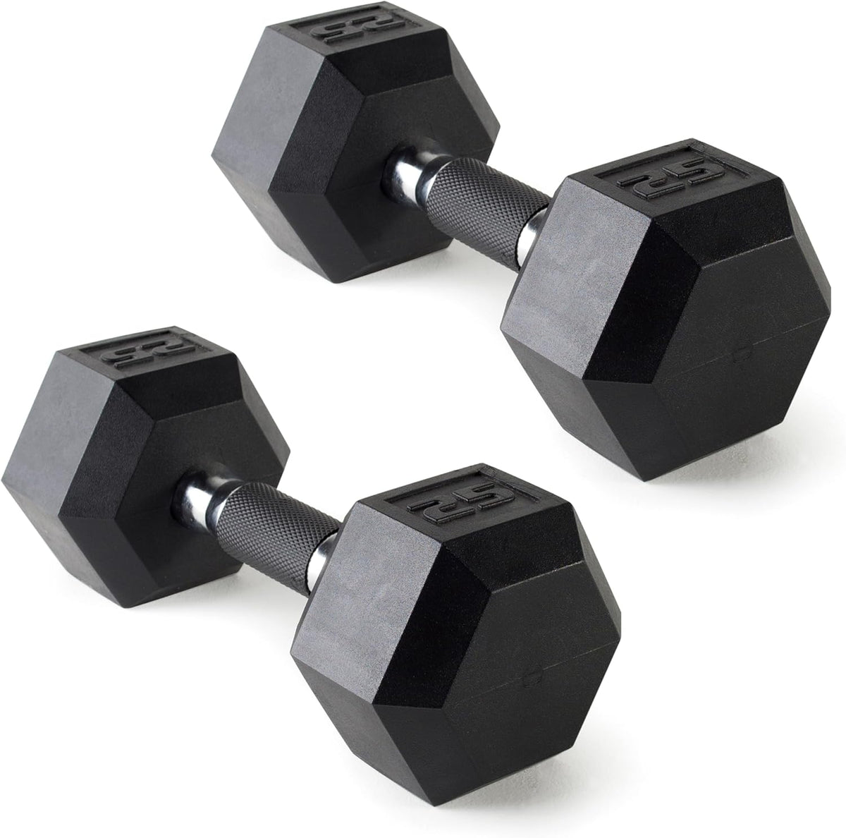 CAP Barbell Rubber Hex Dumbbells