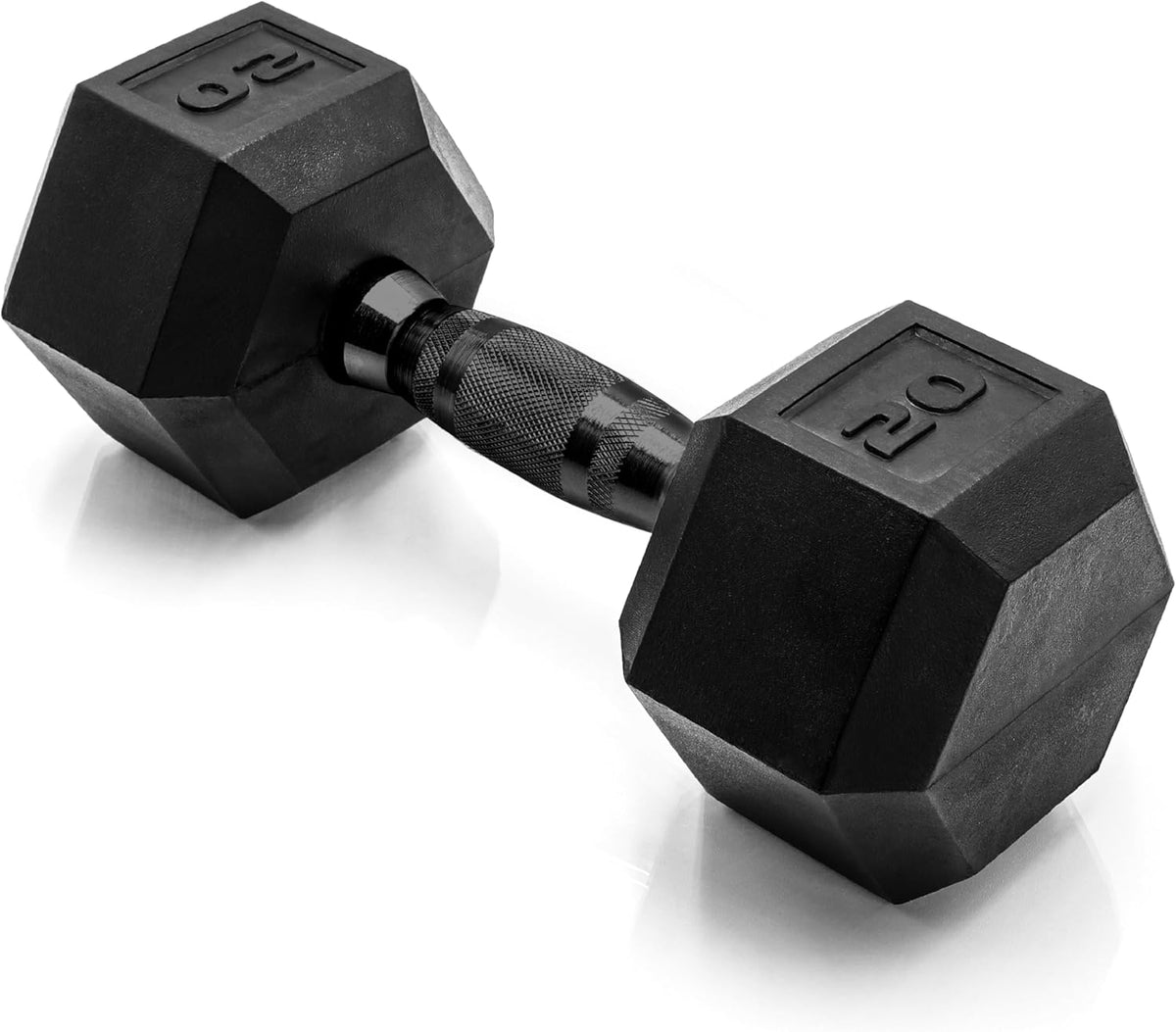 CAP Barbell Rubber Hex Dumbbells