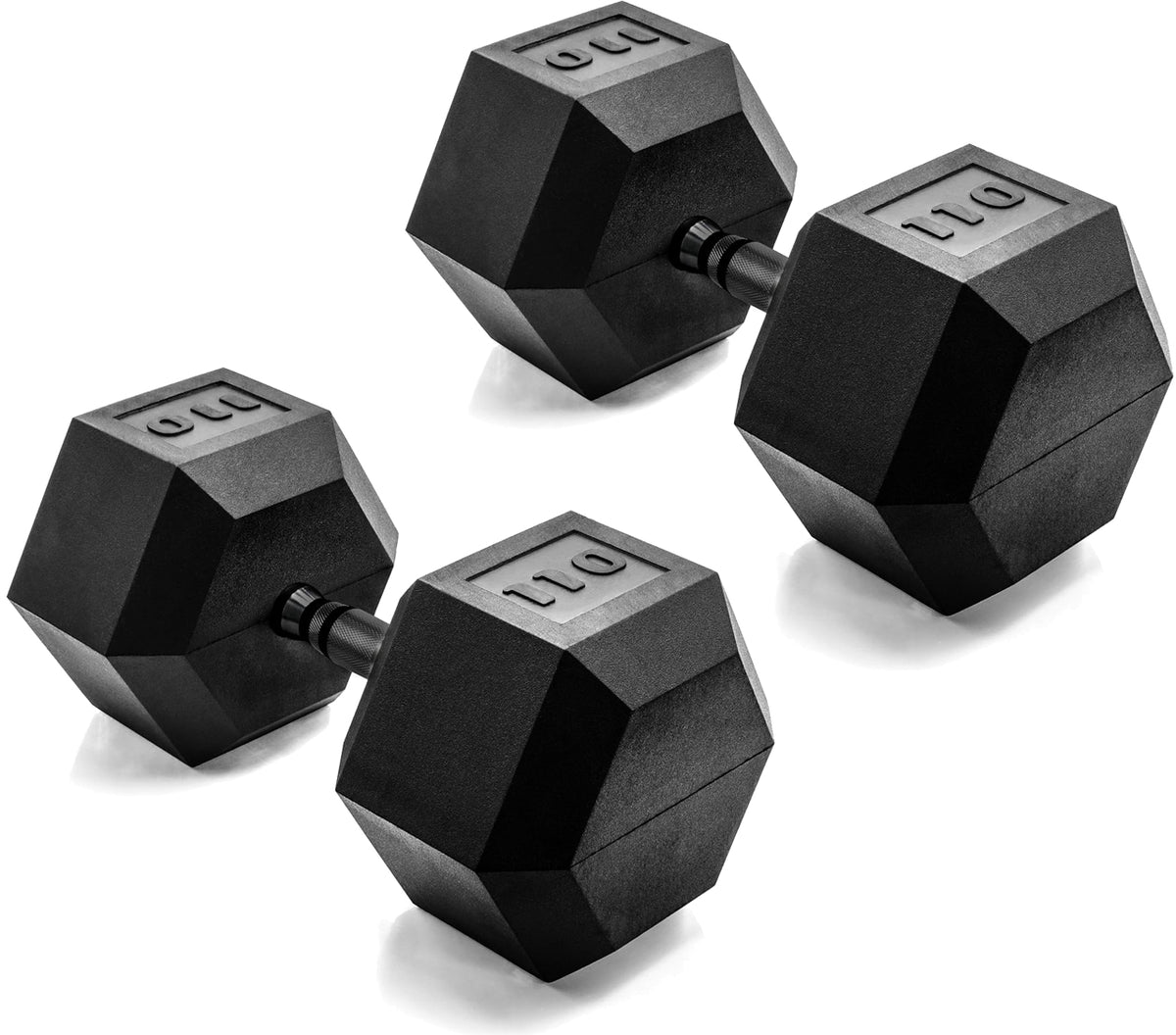 CAP Barbell Rubber Hex Dumbbells
