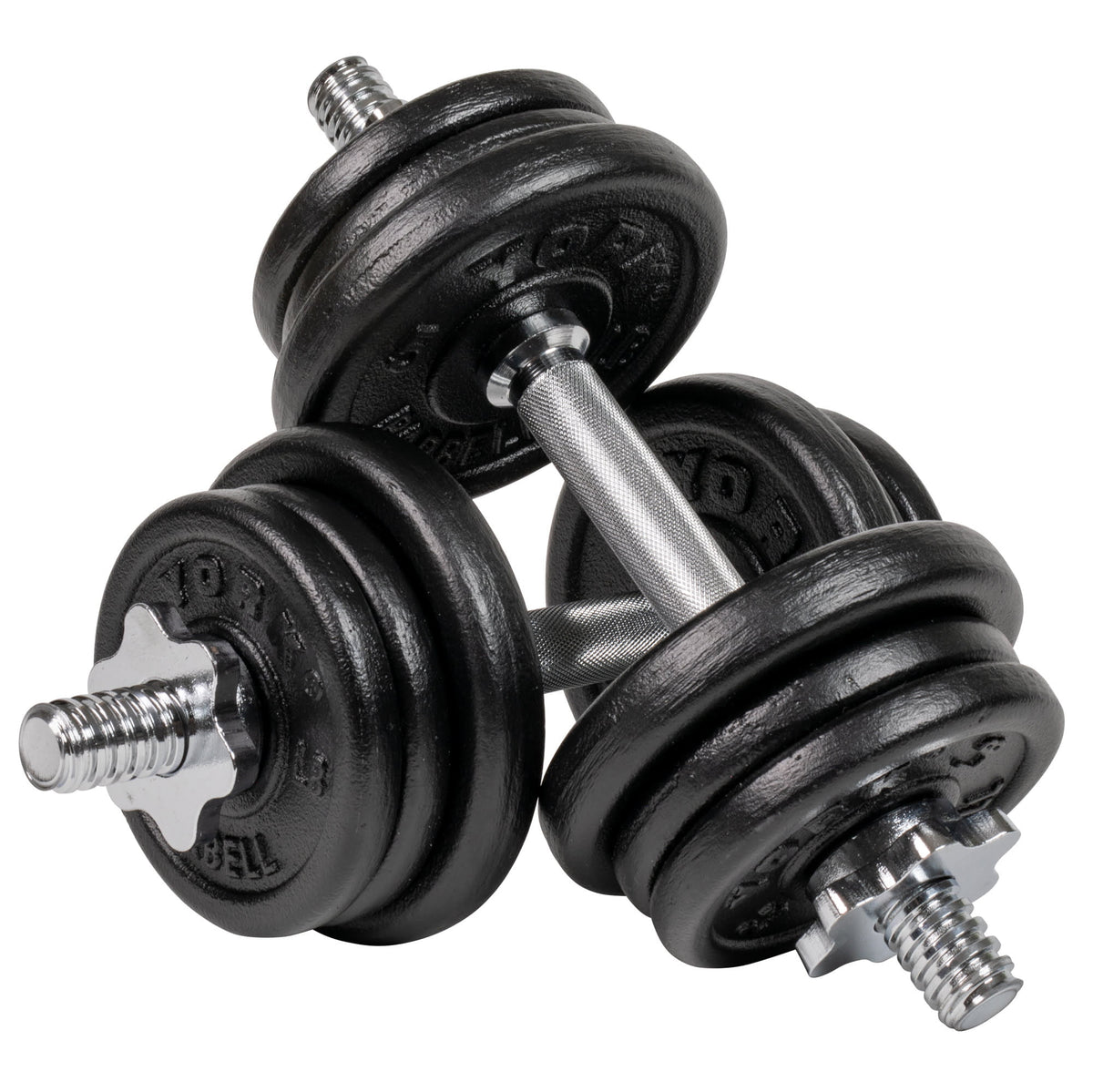 14&quot; Spink Lock Dumbbells - 6093 with weights