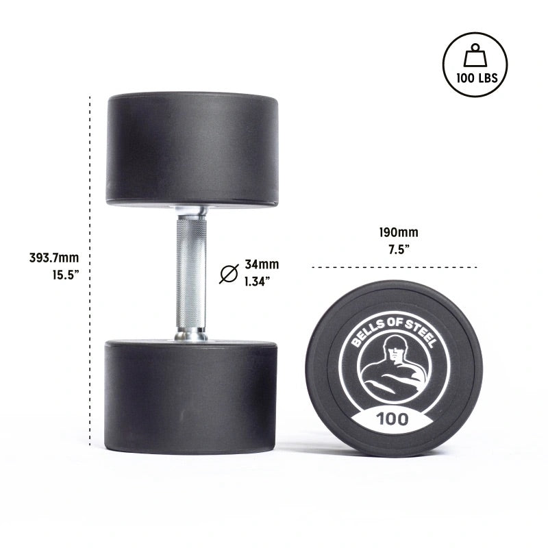 Commercial Urethane Dumbbells