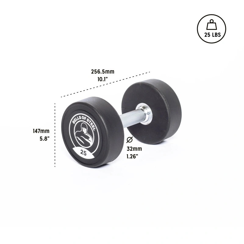 Commercial Urethane Dumbbells