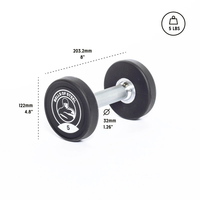 Commercial Urethane Dumbbells