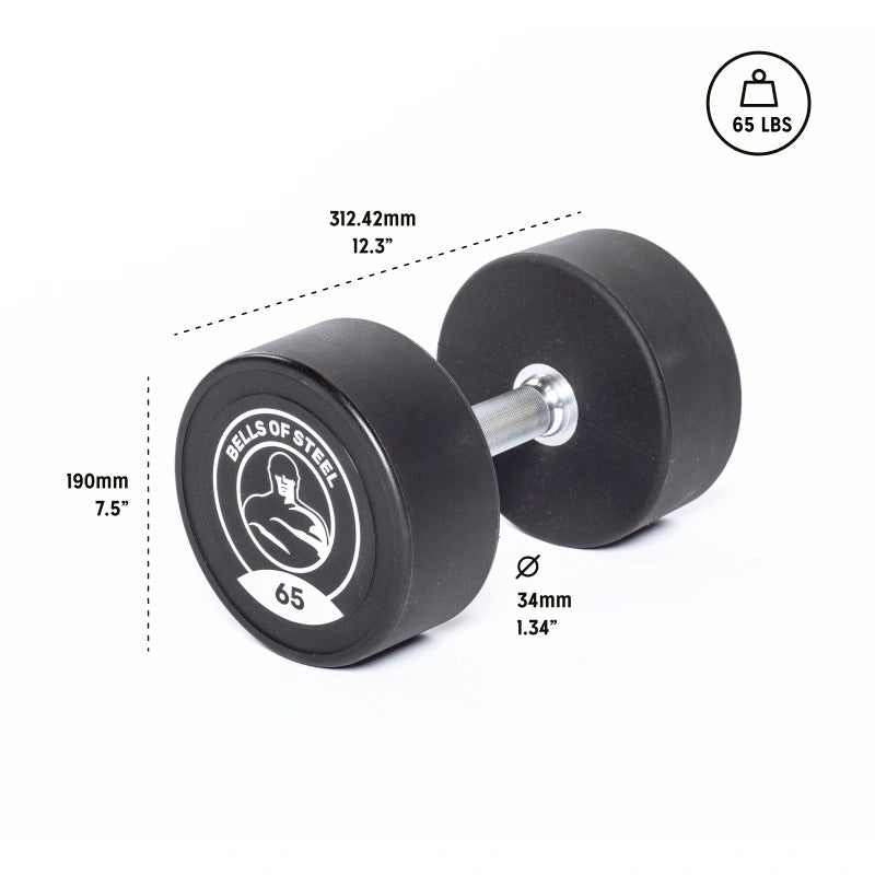 Commercial Urethane Dumbbells
