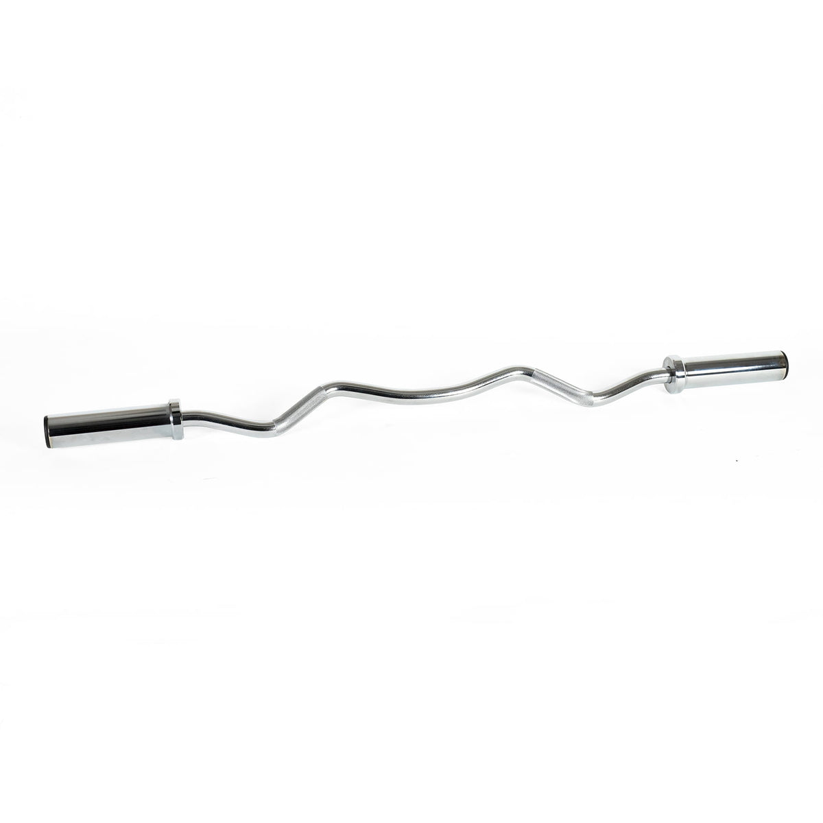 York Barbell 4′ International Chrome Curl Bar