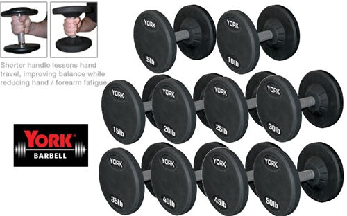 York Barbell Pro Style Dumbbell Sets