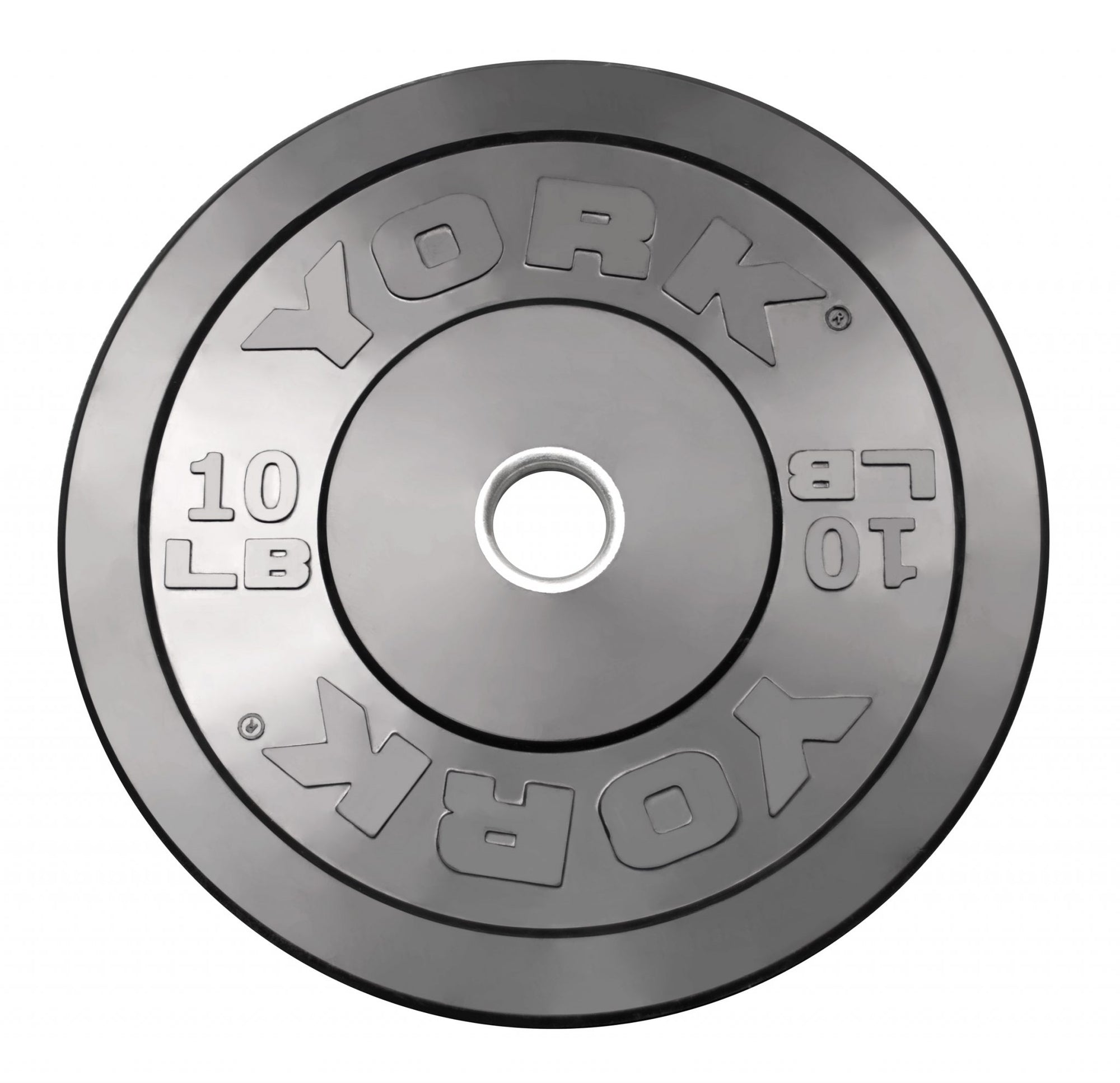 York Barbell Rubber Training Olympic Bumper Plates