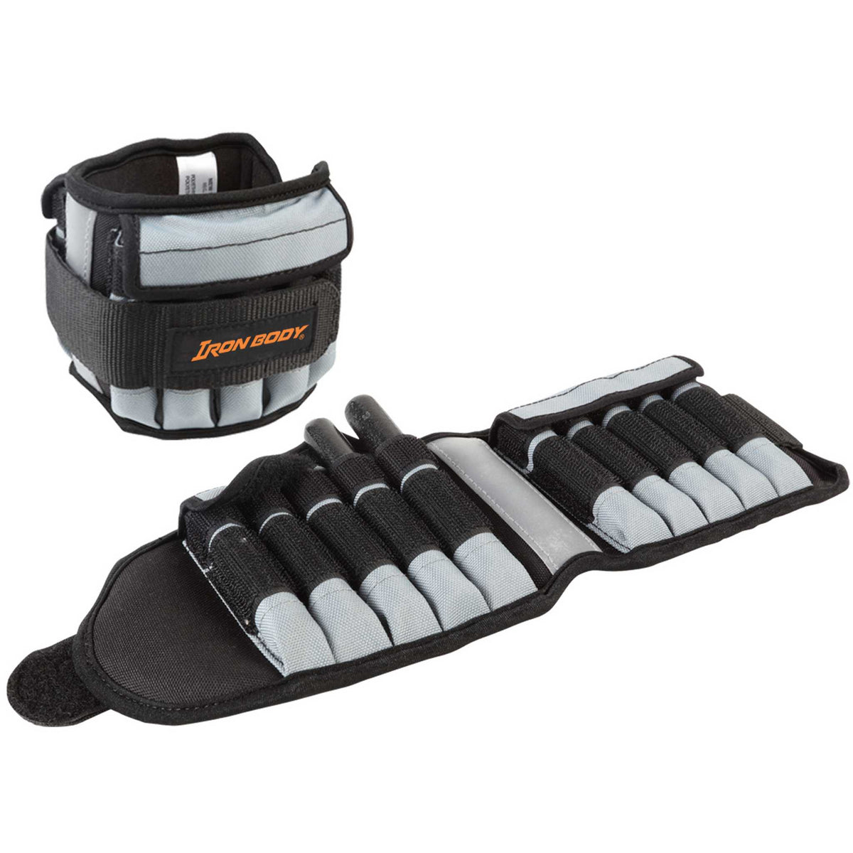 Iron Body Fitness Deluxe Adjustable Ankle Weights