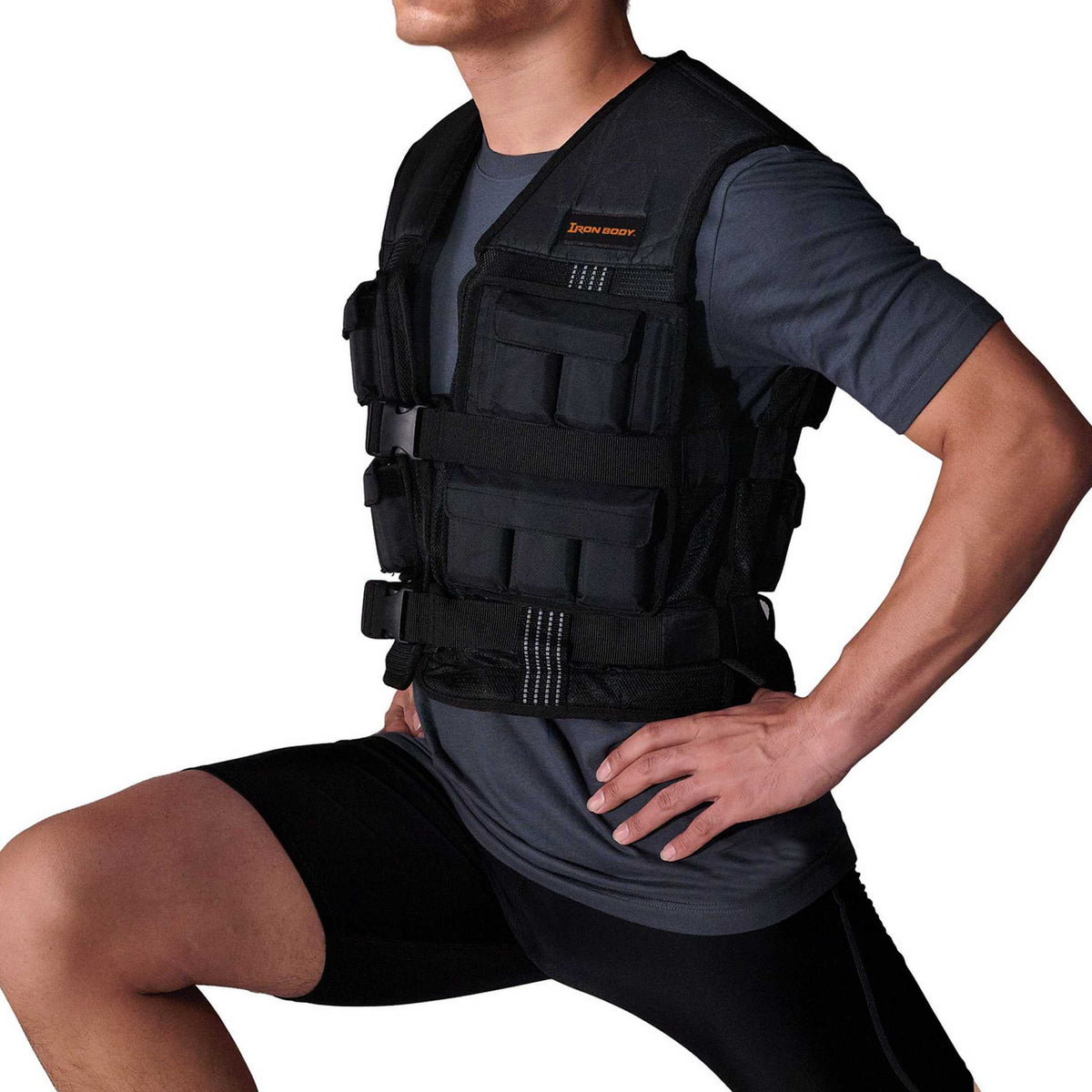 Iron Body Fitness 40 LB Adjustable Weighted Vest