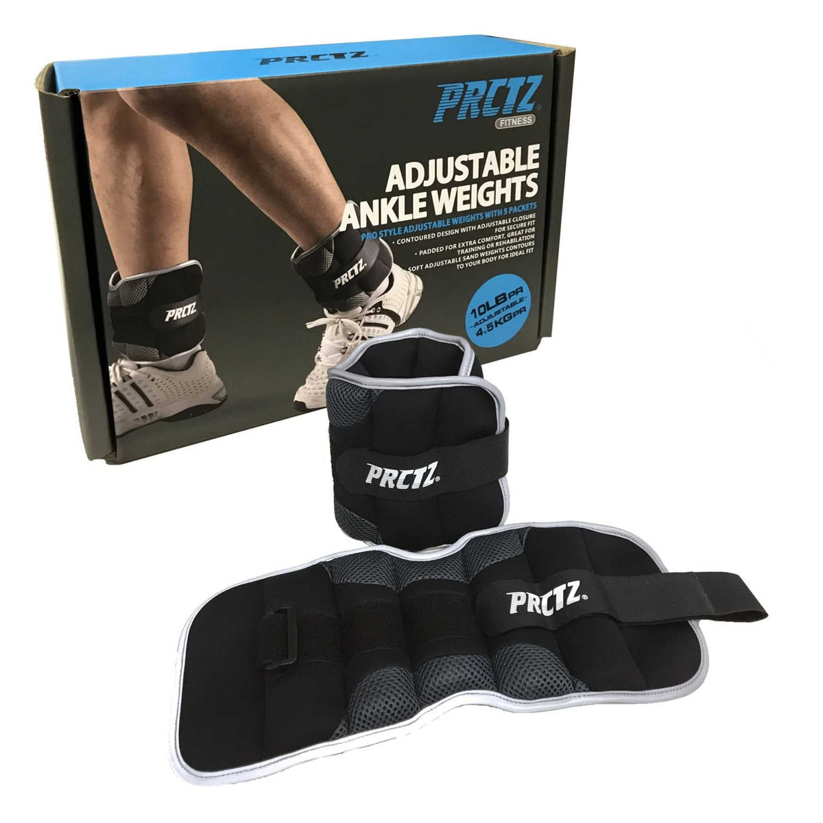 Iron Body Fitness Adjustable Ankle Weights
