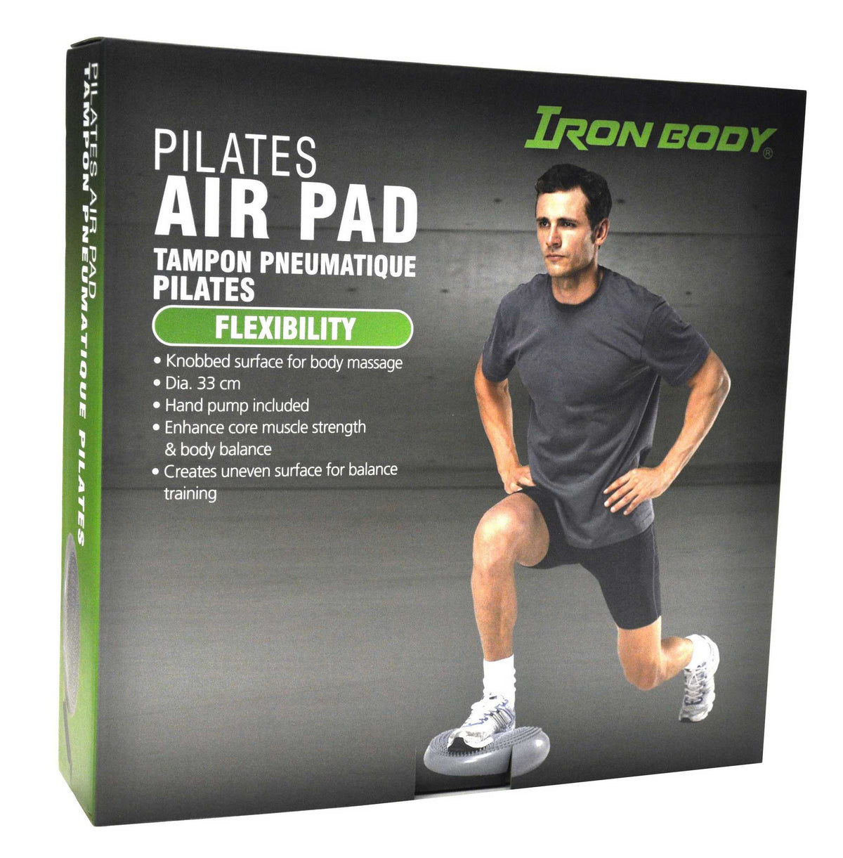 Iron Body Fitness Pilates Air Pad, Balance Disc