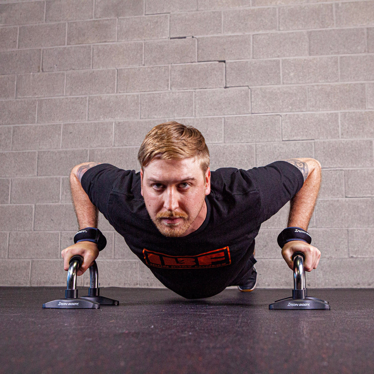 Iron Body Fitness Push-Up Bars