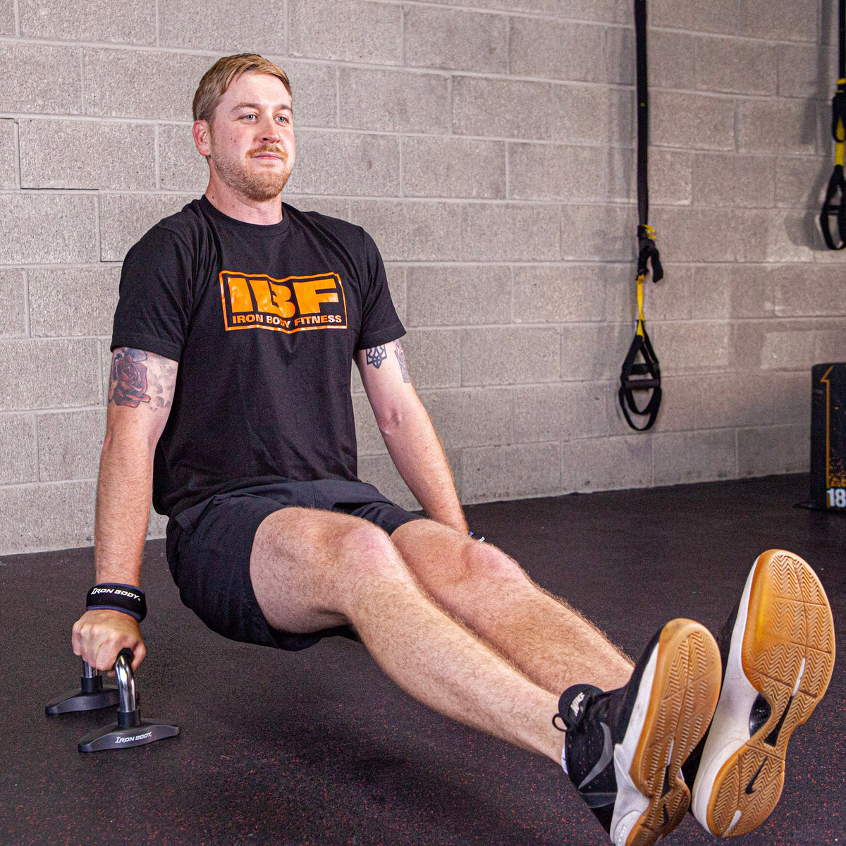 Iron Body Fitness Push-Up Bars