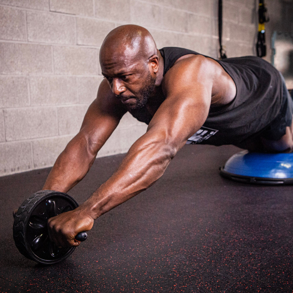 Iron Body Fitness Double Wheel Ab Roller