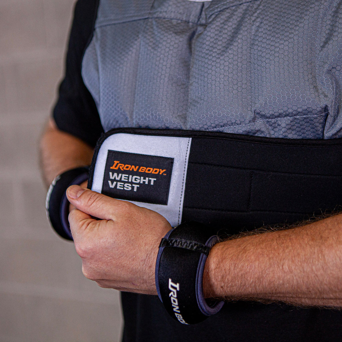 Iron Body Fitness Flex-Fit 20 LB Adjustable Weighted Vest