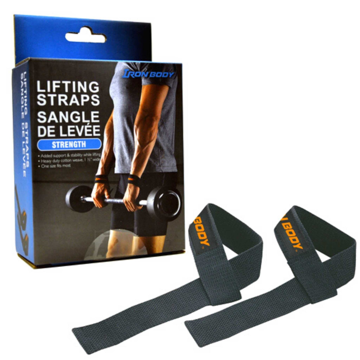 Iron Body Fitness Lifting Straps