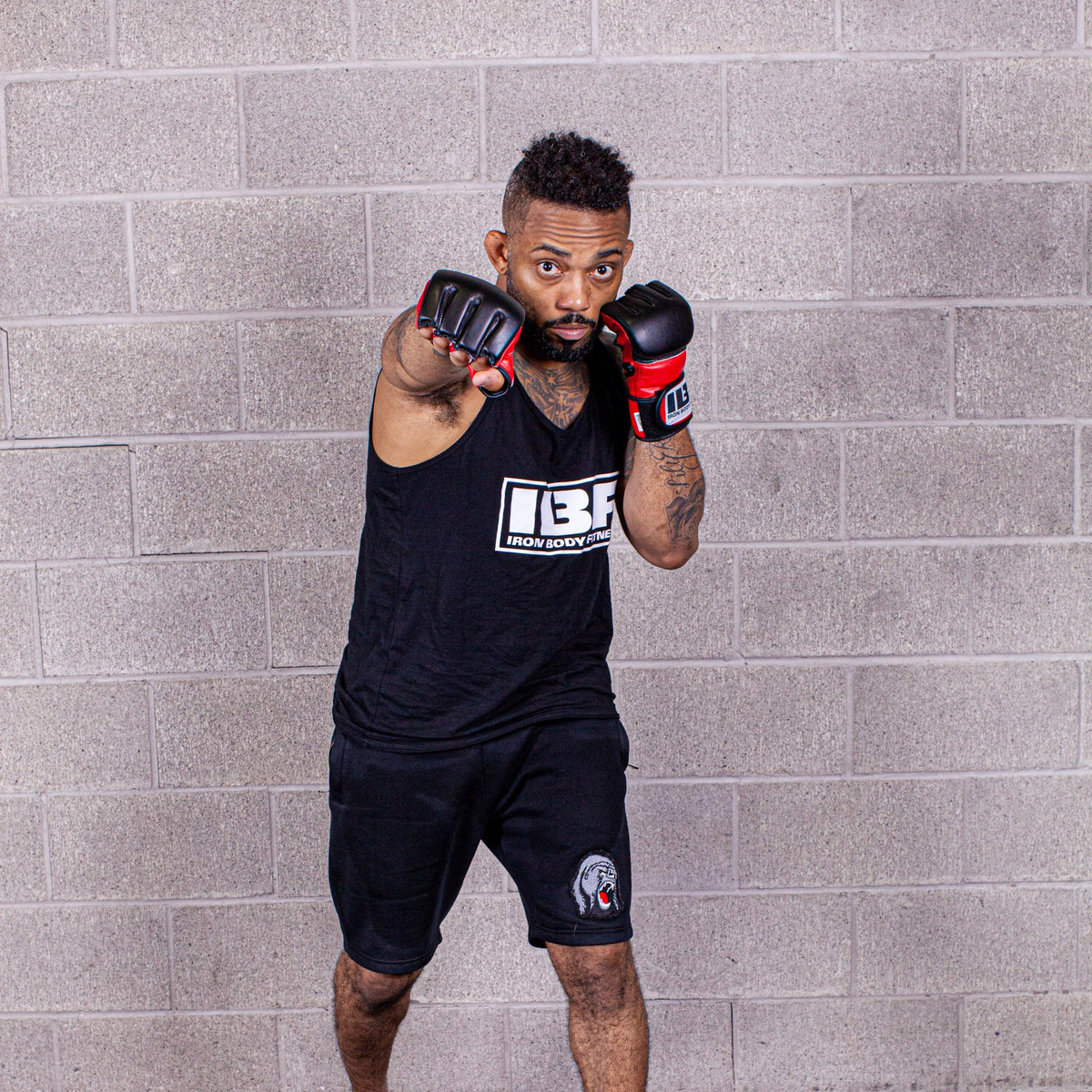 Iron Body Fitness Cage Sport MMA Gloves