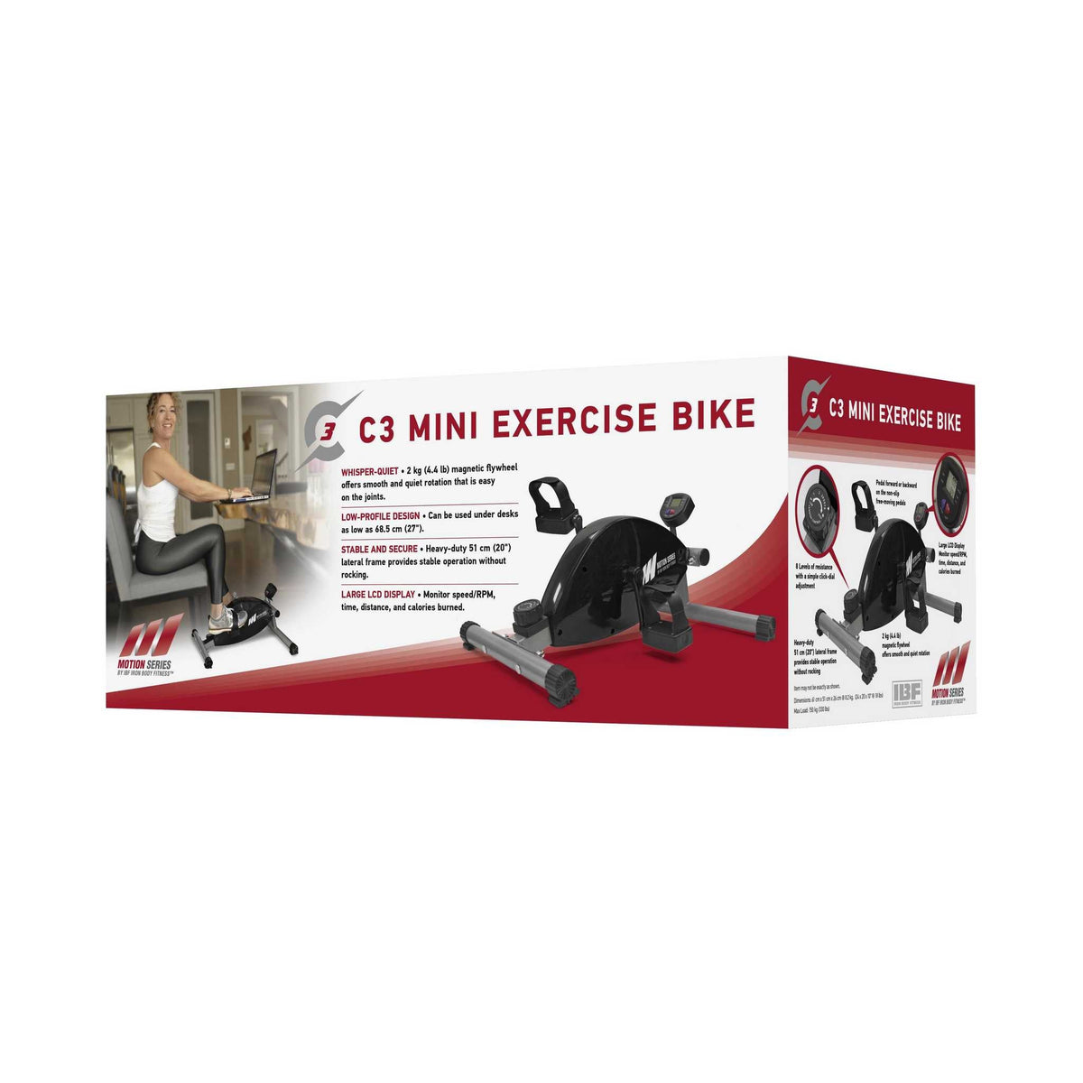 Iron Body Fitness Motion Series C3 Mini Exercise Bike