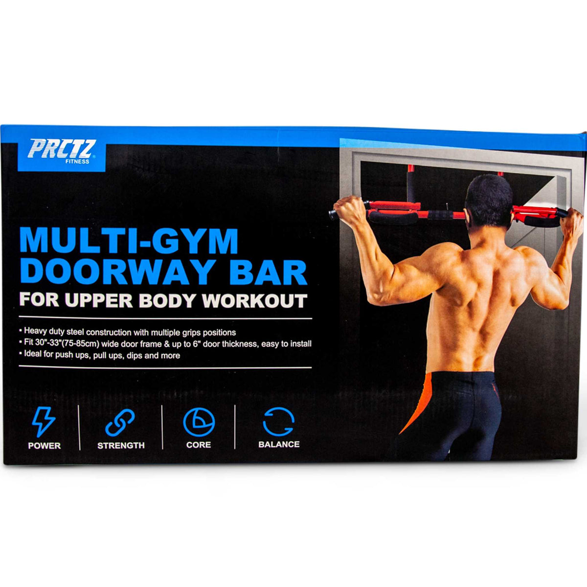 Iron Body Fitness Multi-Gym Doorway Bar